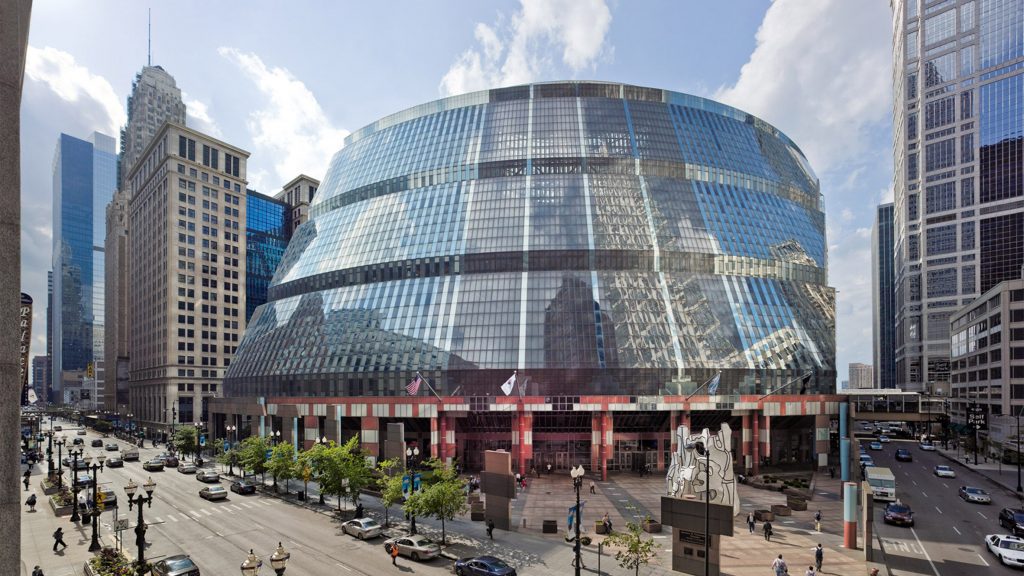 Helmut Jahn’s postmodern Thompson Center saved from demolition