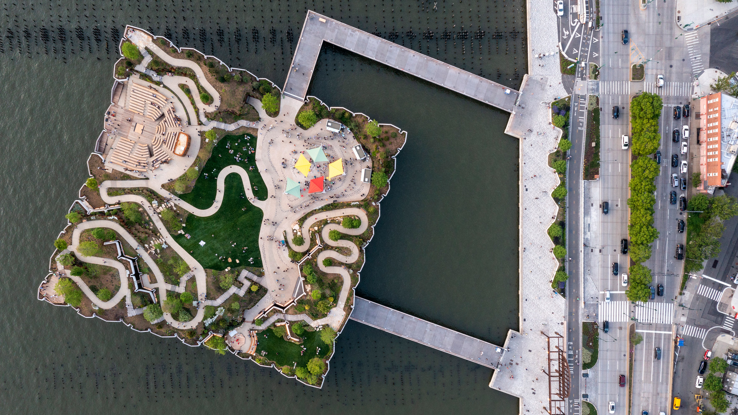 Photos reveal Thomas Heatherwick's Little Island in New York
