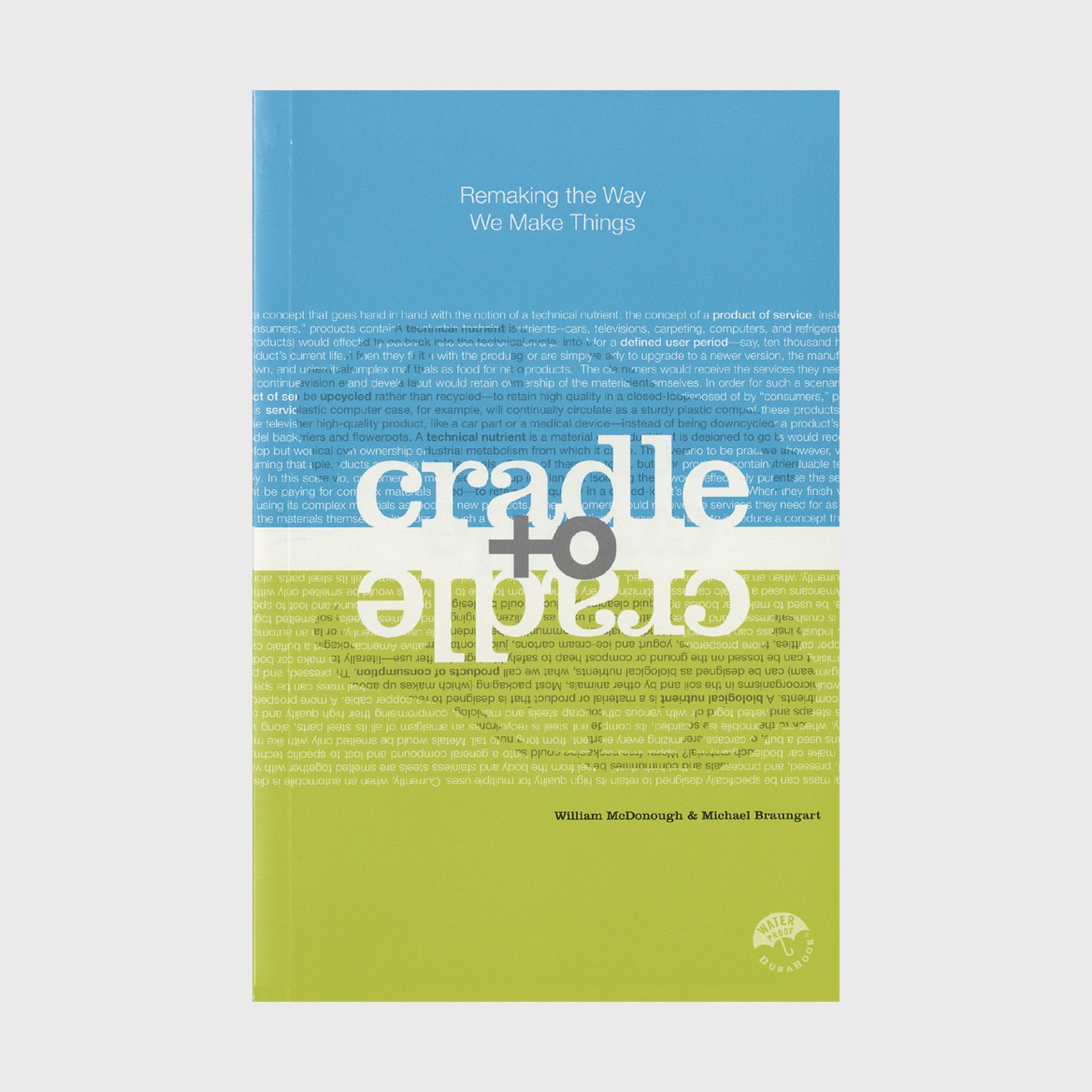 Cradle to Cradle book cover