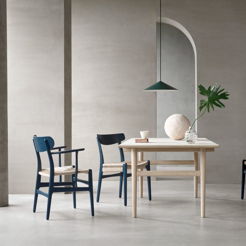 First Masterpieces collection by Ilse Crawford and Hans J Wegner for Carl Hansen & Son