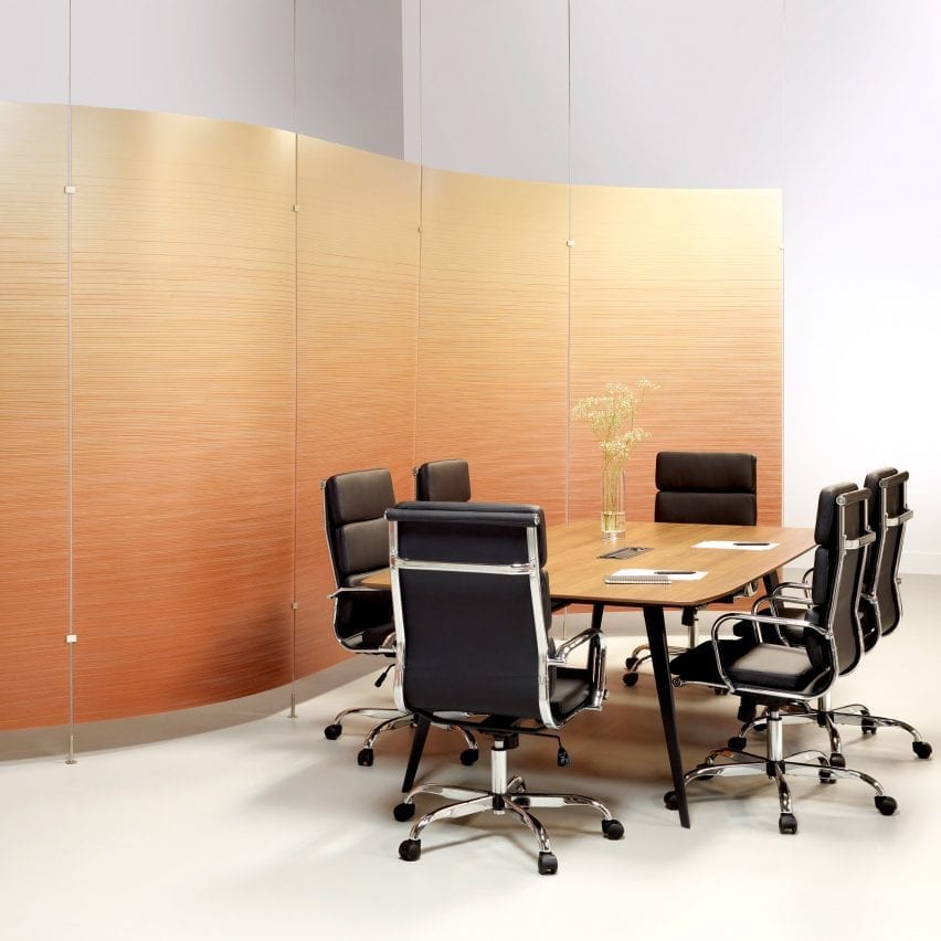 Horizon room dividers by 3form