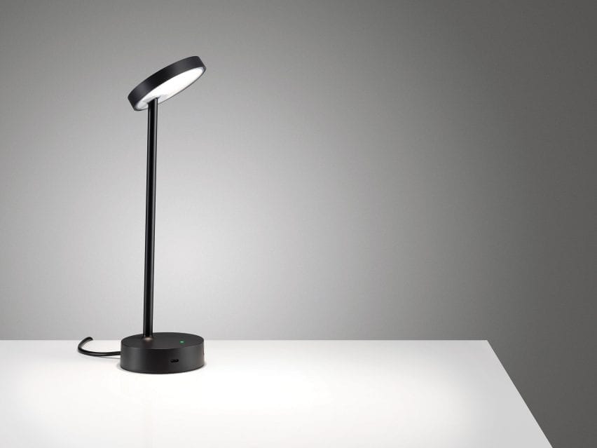 Lolly desk light by Colebrook Bosson Saunders 