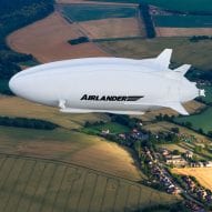 "Flying bum" airship concept updated with motors powered by fuel cells alongside diesel engines