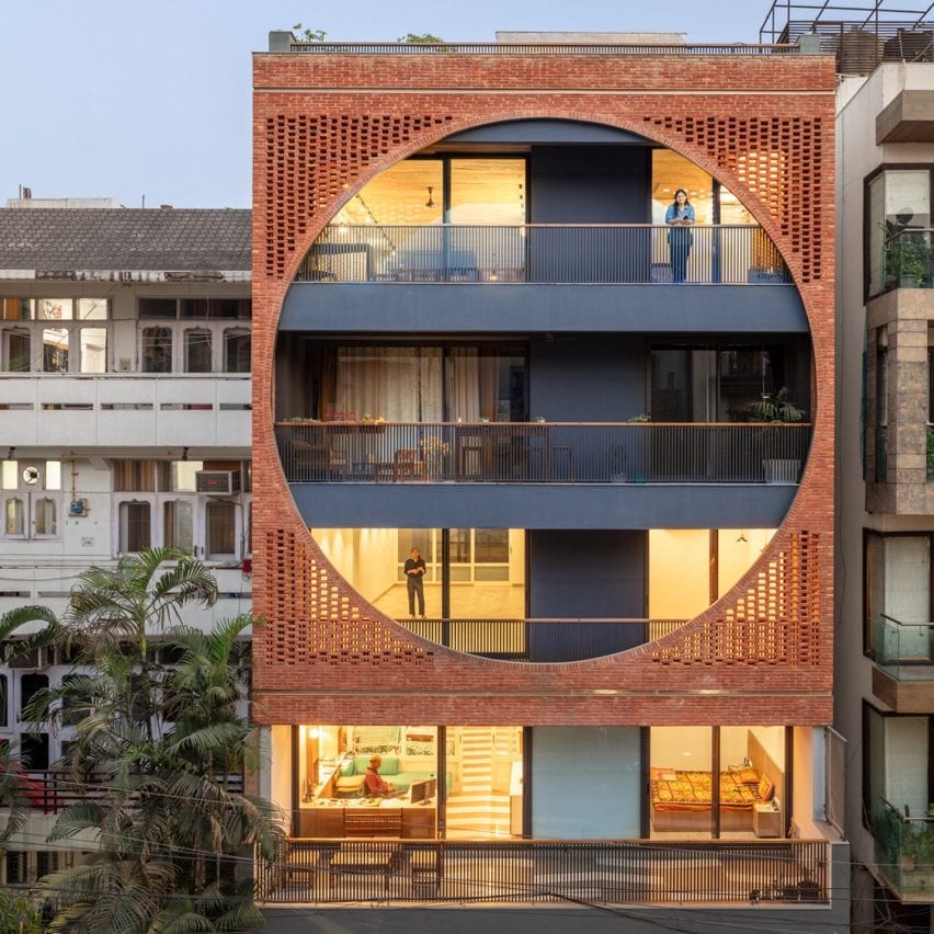 AKDA's brick-fronted Safdarjang Residence pays homage to Louis Kahn