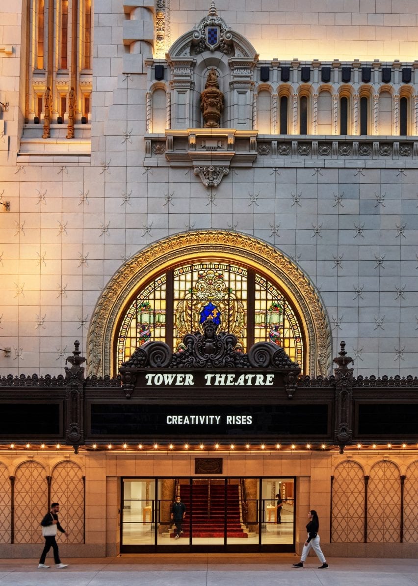 Apple Tower Theatre in Downtown Los Angeles