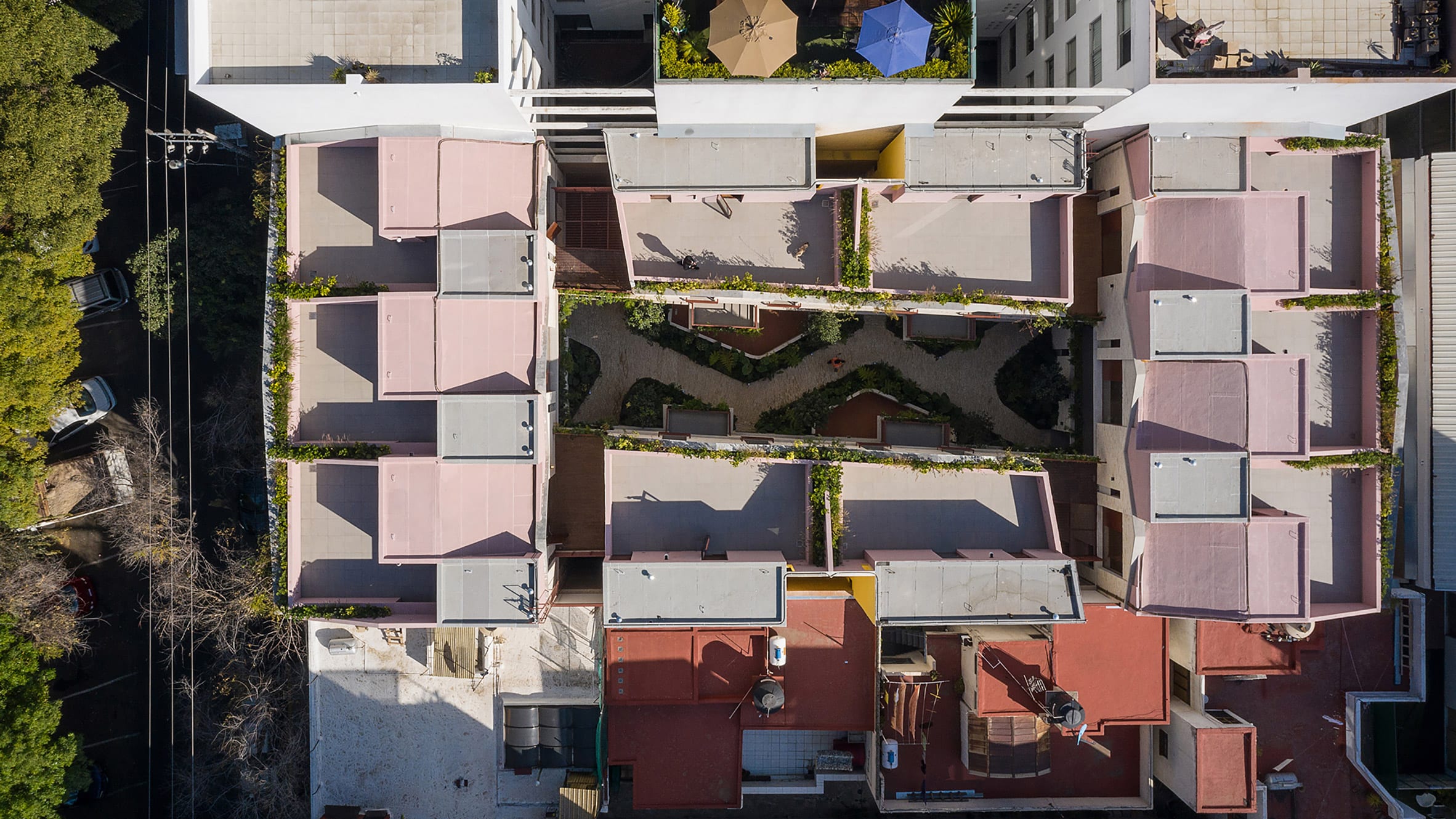 Mexico City apartment building