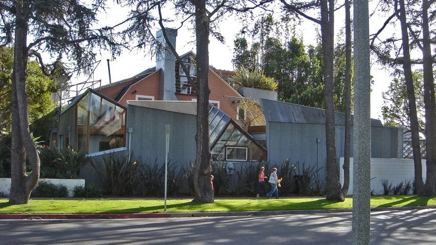 Frank Gehry's Santa Monica home