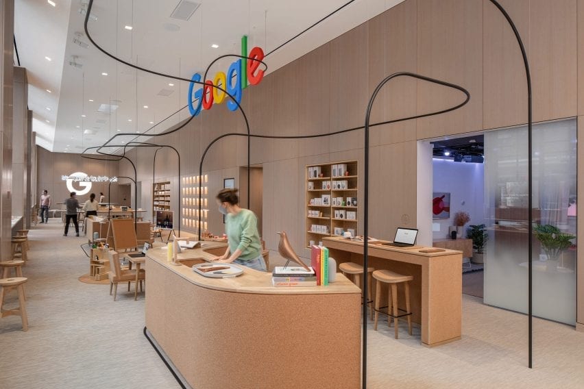 Interior Google Store