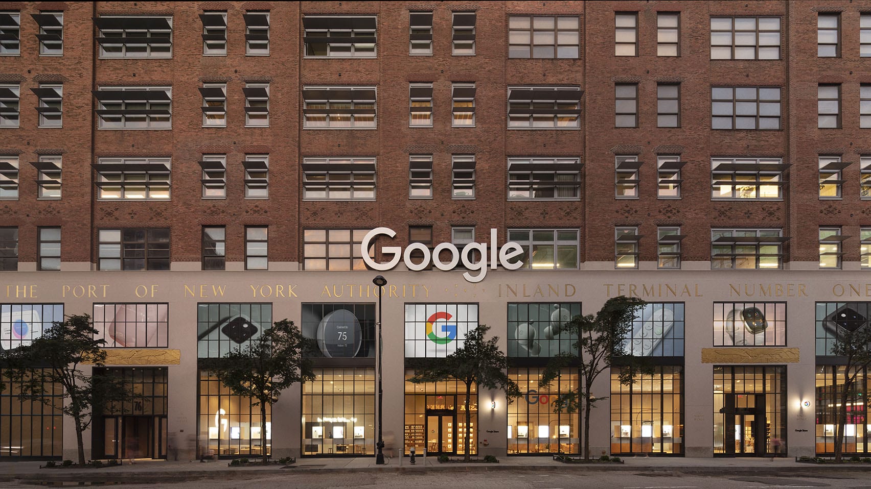Exterior view of Google Store