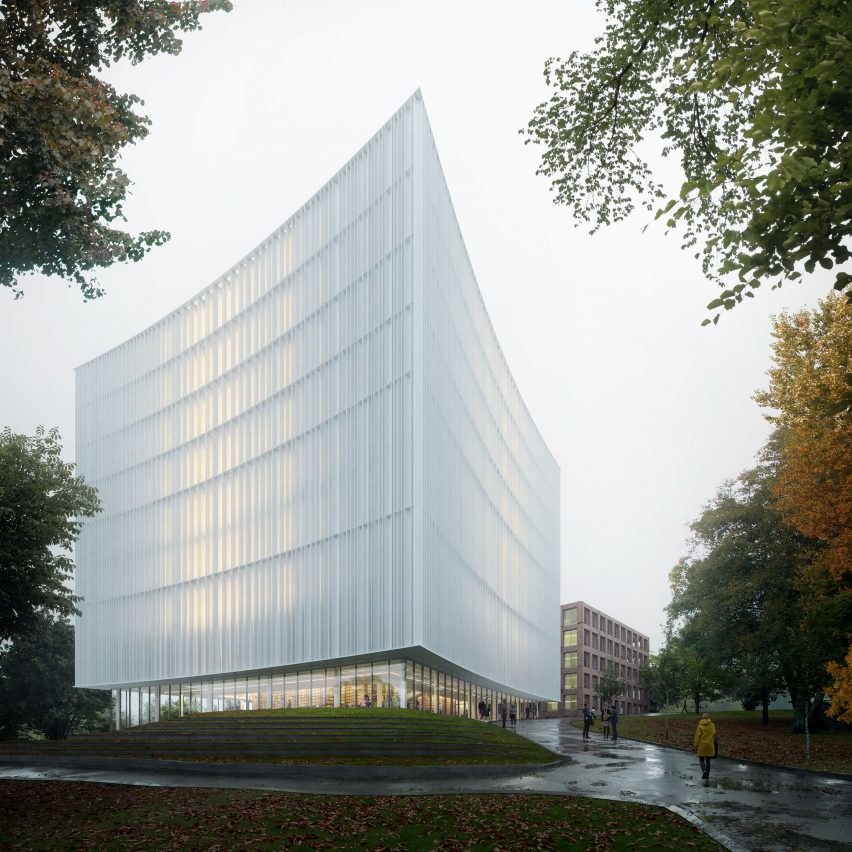 Gothenburg University library by Cobe