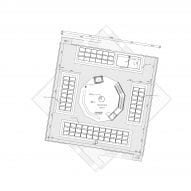 The fifth floor plan of Harbour Experience Centre by MVRDV