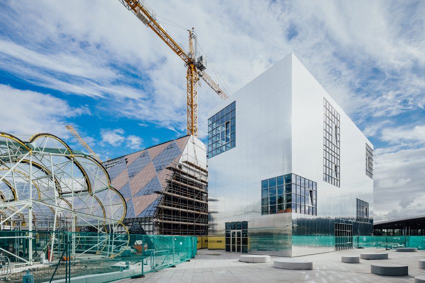 Barozzi Veiga designs aluminium-clad university building for Design District