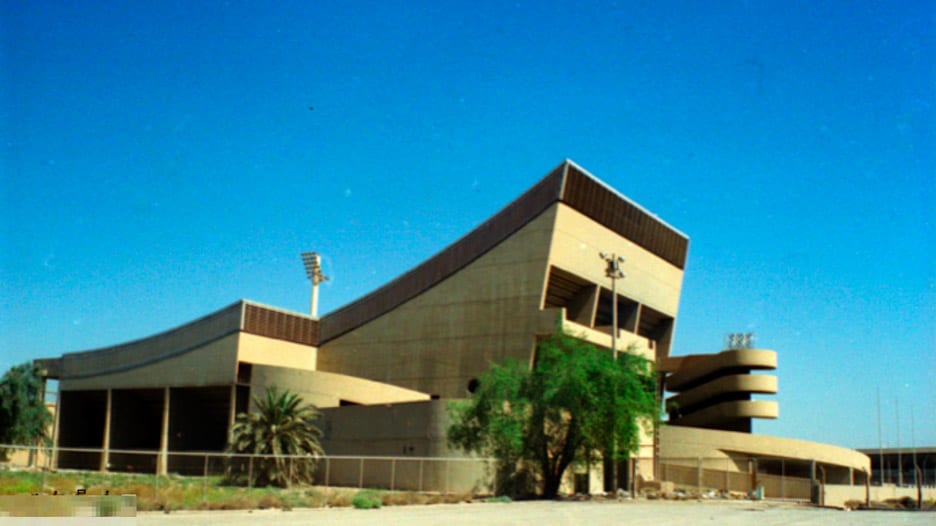 Baghdad Gymnasium in Baghdad, Iraq, by Le Corbusier