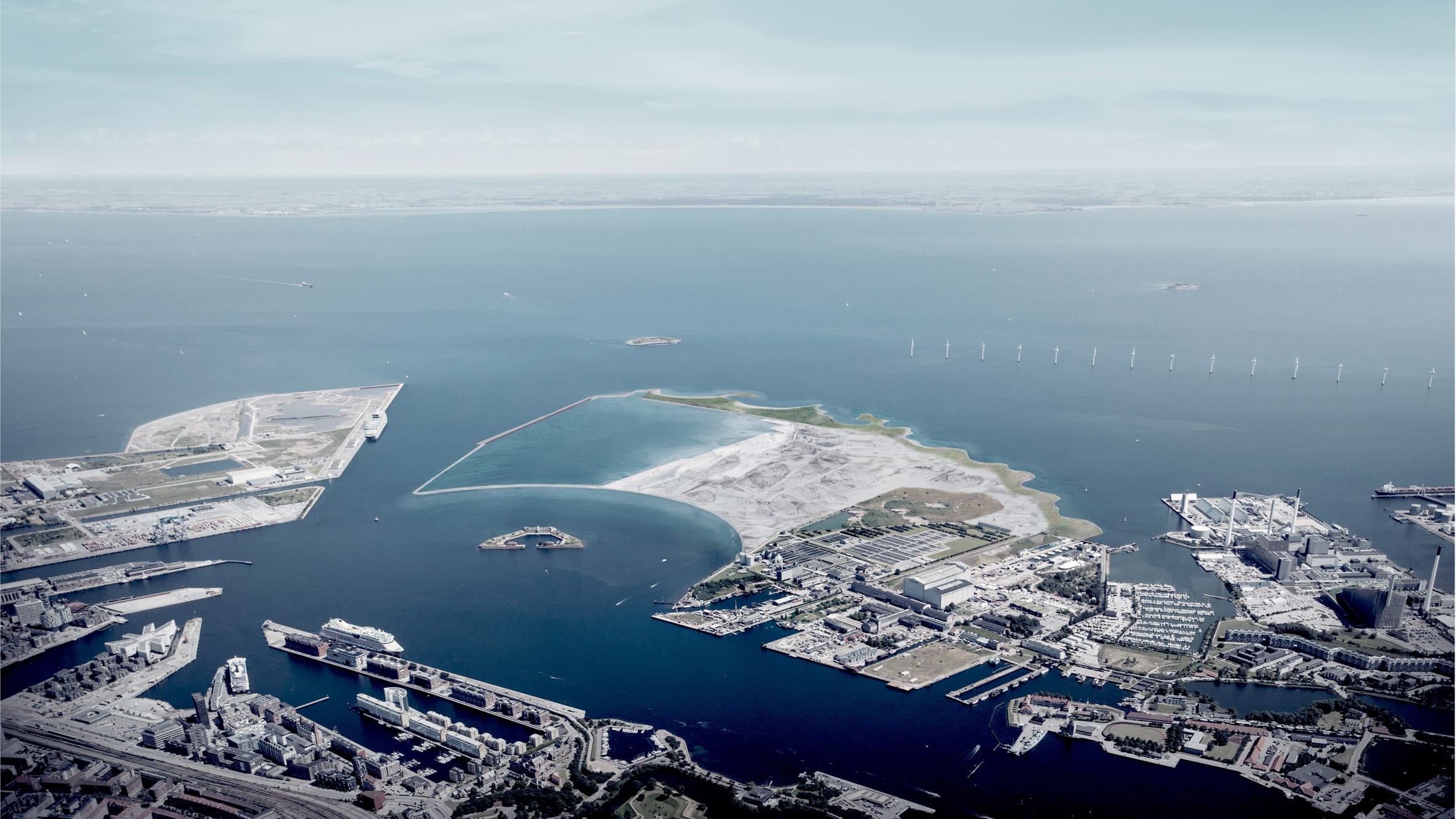 band Trænge ind marxistisk Artificial island Lynetteholm to be built in Copenhagen harbour