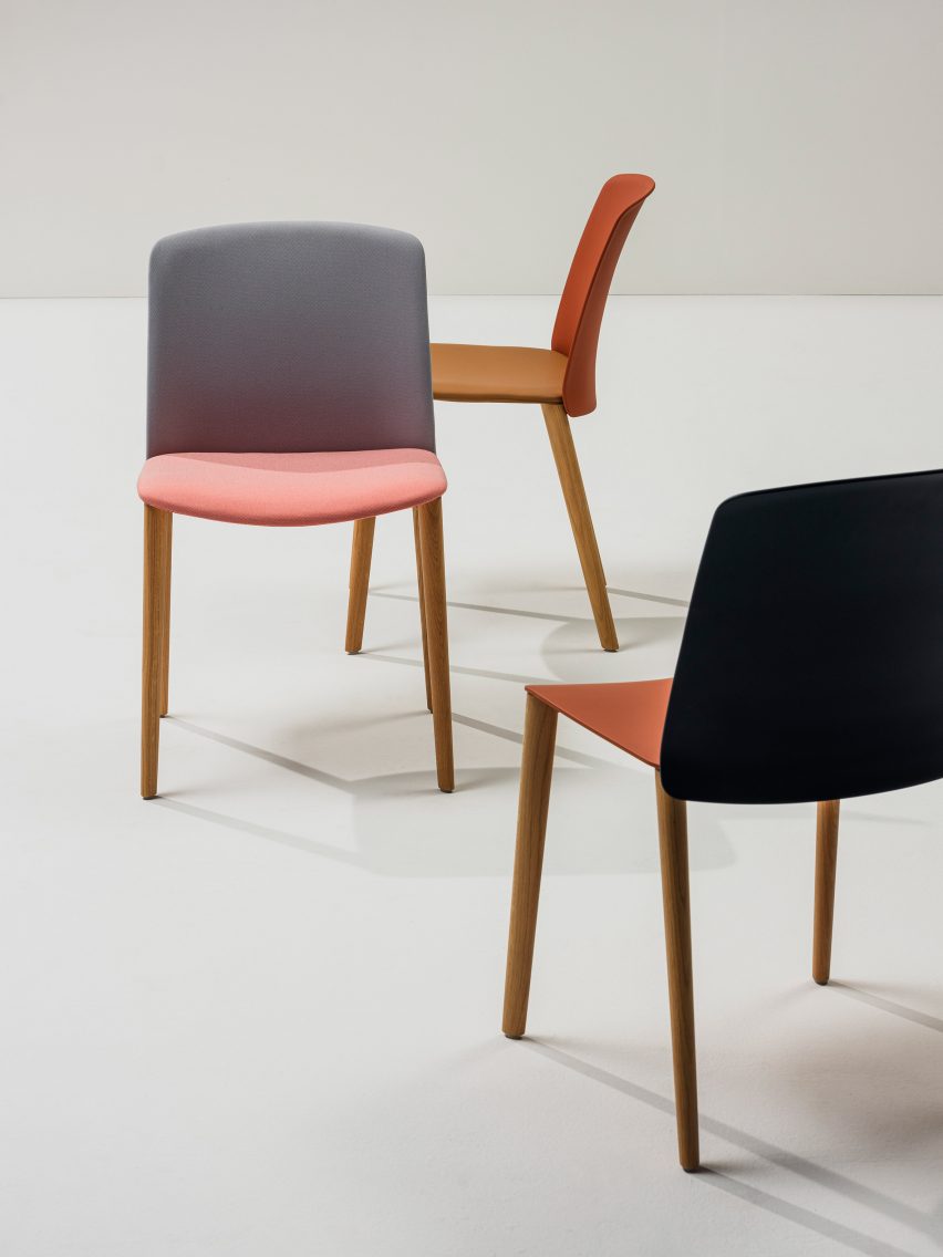 Mixu chairs by Gensler for Arper