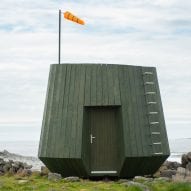 Artist's cabin on Inis Oírr island