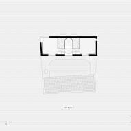 First floor plan, Puppeteers House by REDO Architects