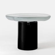 Water Reflection Side Table by Front