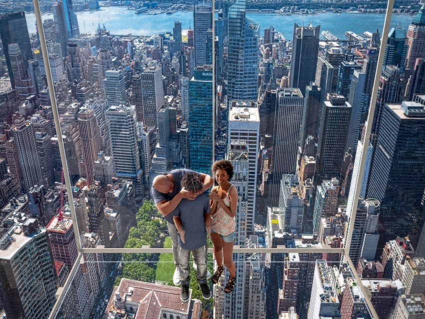 Levitation attraction at a supertall skyscraper designed by KPF