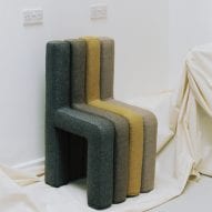 Four layered chair by Jaclyn Pappalardo