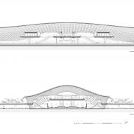 Plans for Tulum train station by Aidia Studio