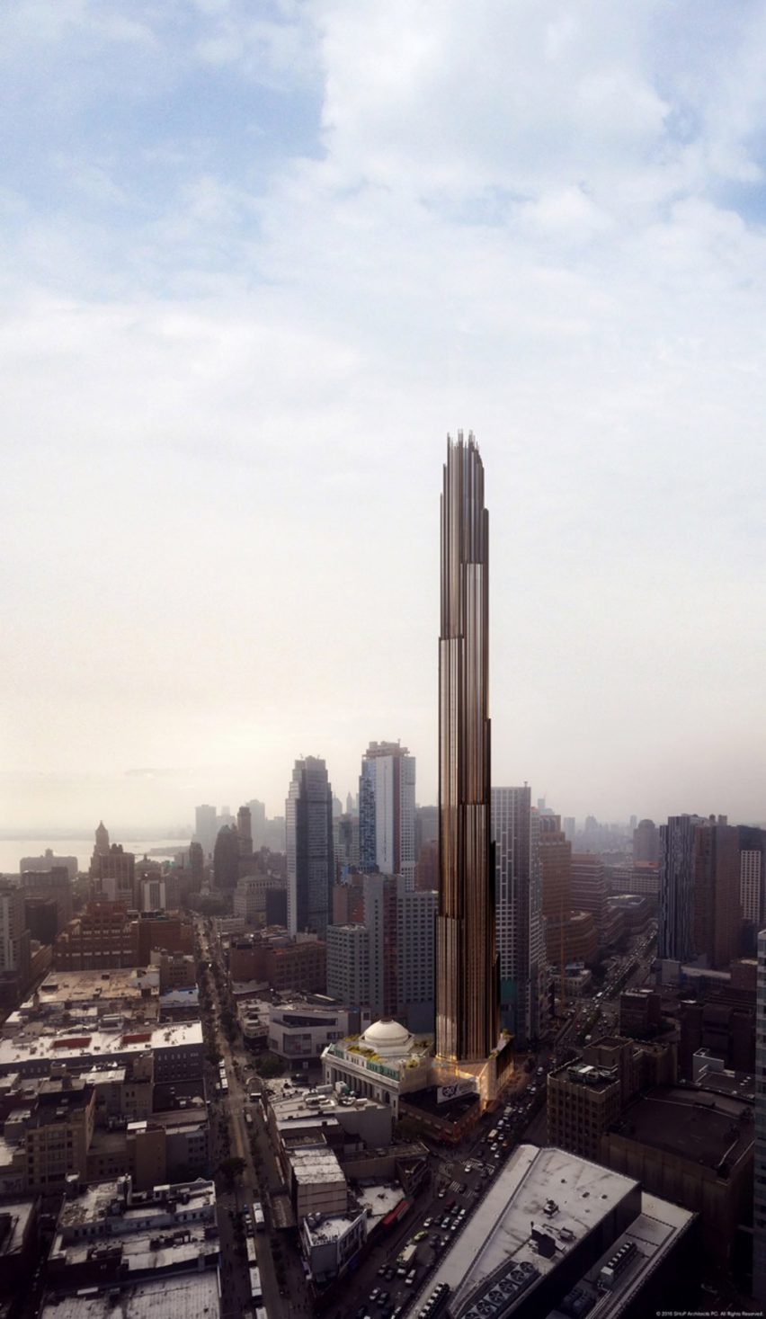 9 DeKalb by SHoP Architects becomes Brooklyn's tallest building