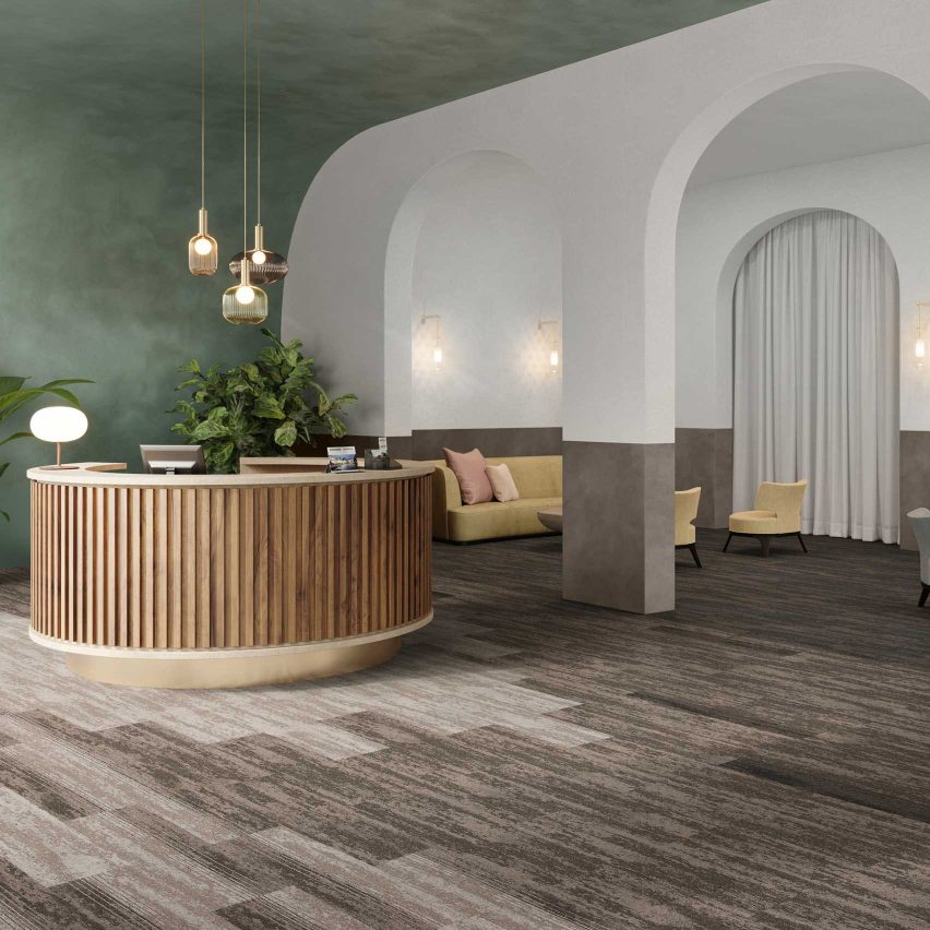 Clay Create carpet tiles in the Rudiments collection by IVC Commercial