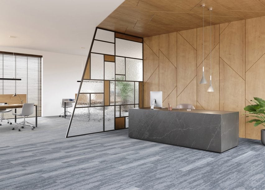 Clay Create carpet tiles in the Rudiments collection by IVC Commercial