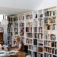 The home has a library