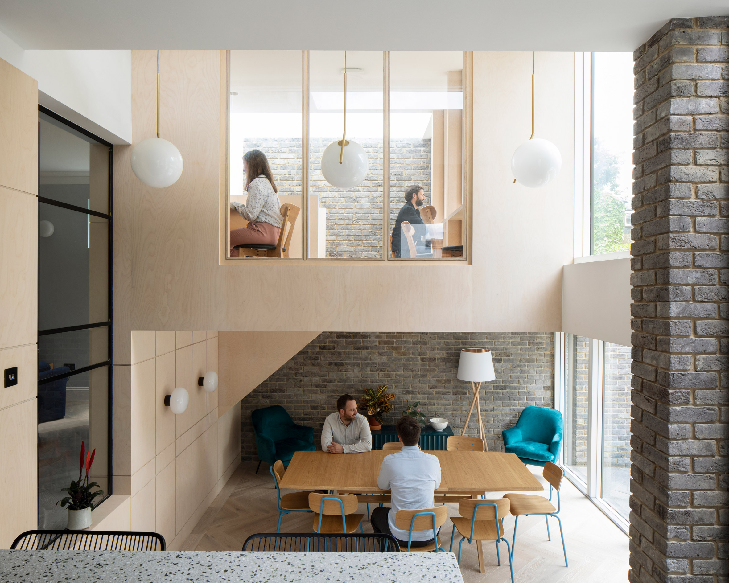 Communal living spaces in Bravura House by Selencky Parsons