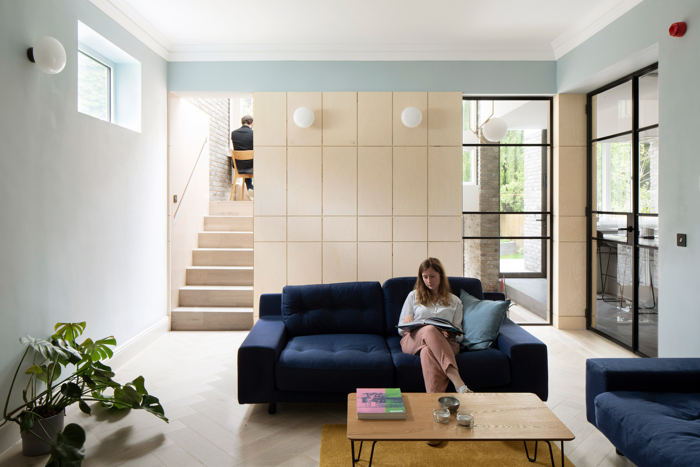 Living room in Bravura House by Selencky Parsons
