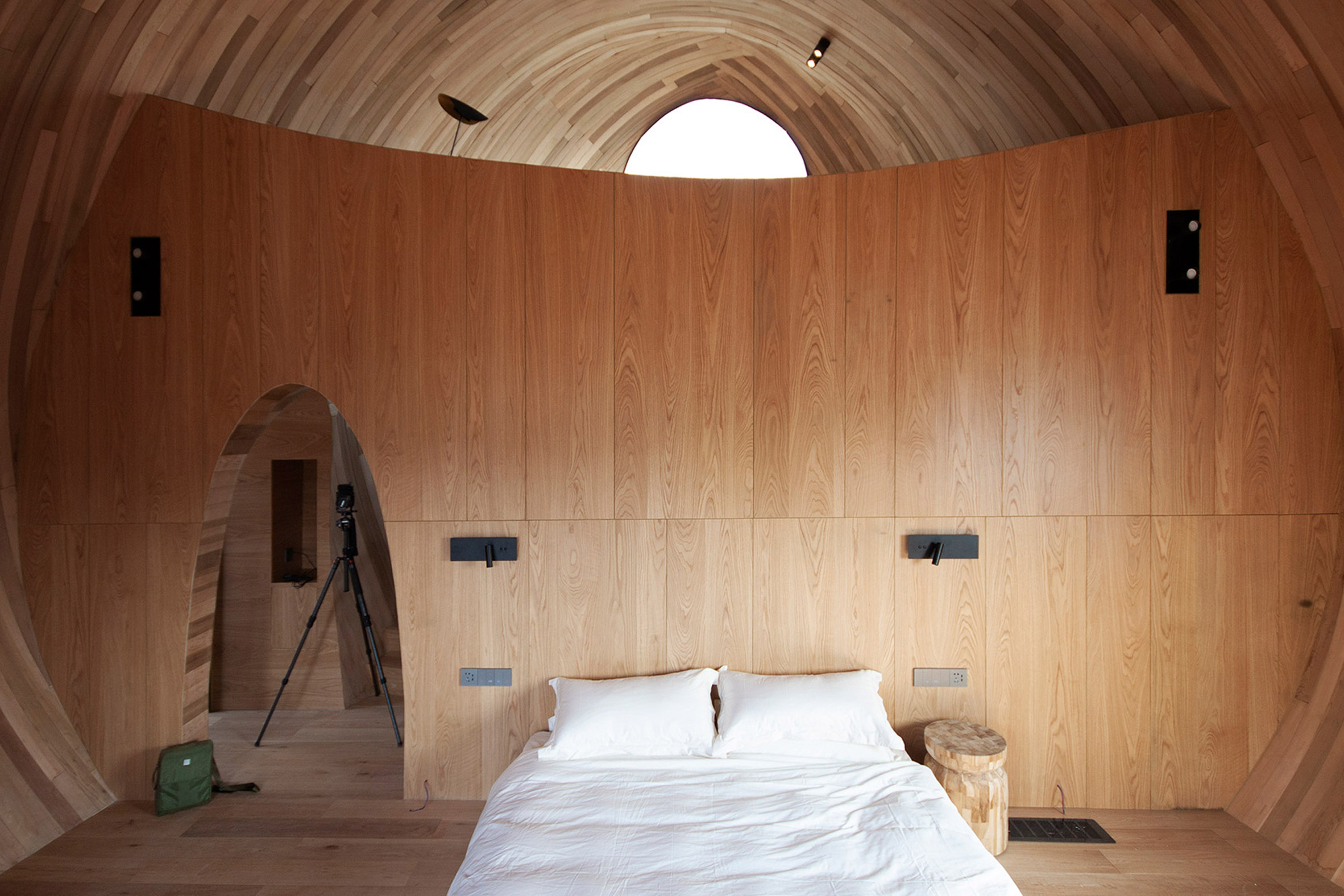 domed interior by ZJJZ Atelier