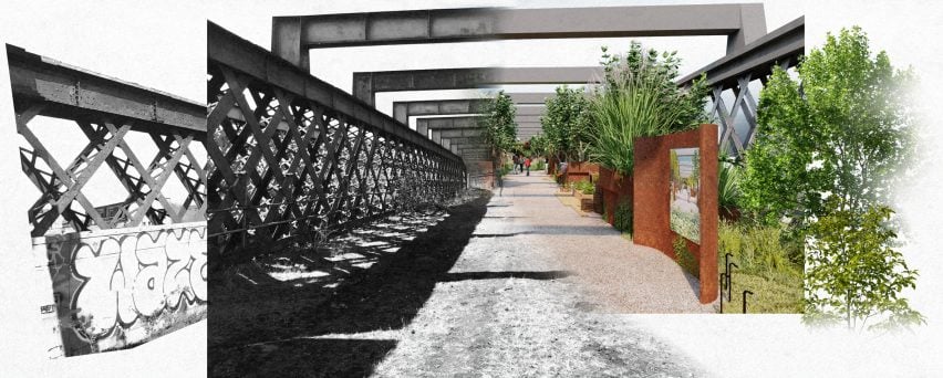 The castlefield viaduct will be turned into a park