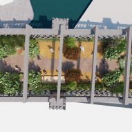 Planting scheme across the viaduct