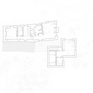 First floor plan of Cornish Cottage by Jonathan Tuckey