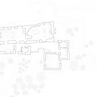 Ground floor plan of Cornish Cottage by Jonathan Tuckey