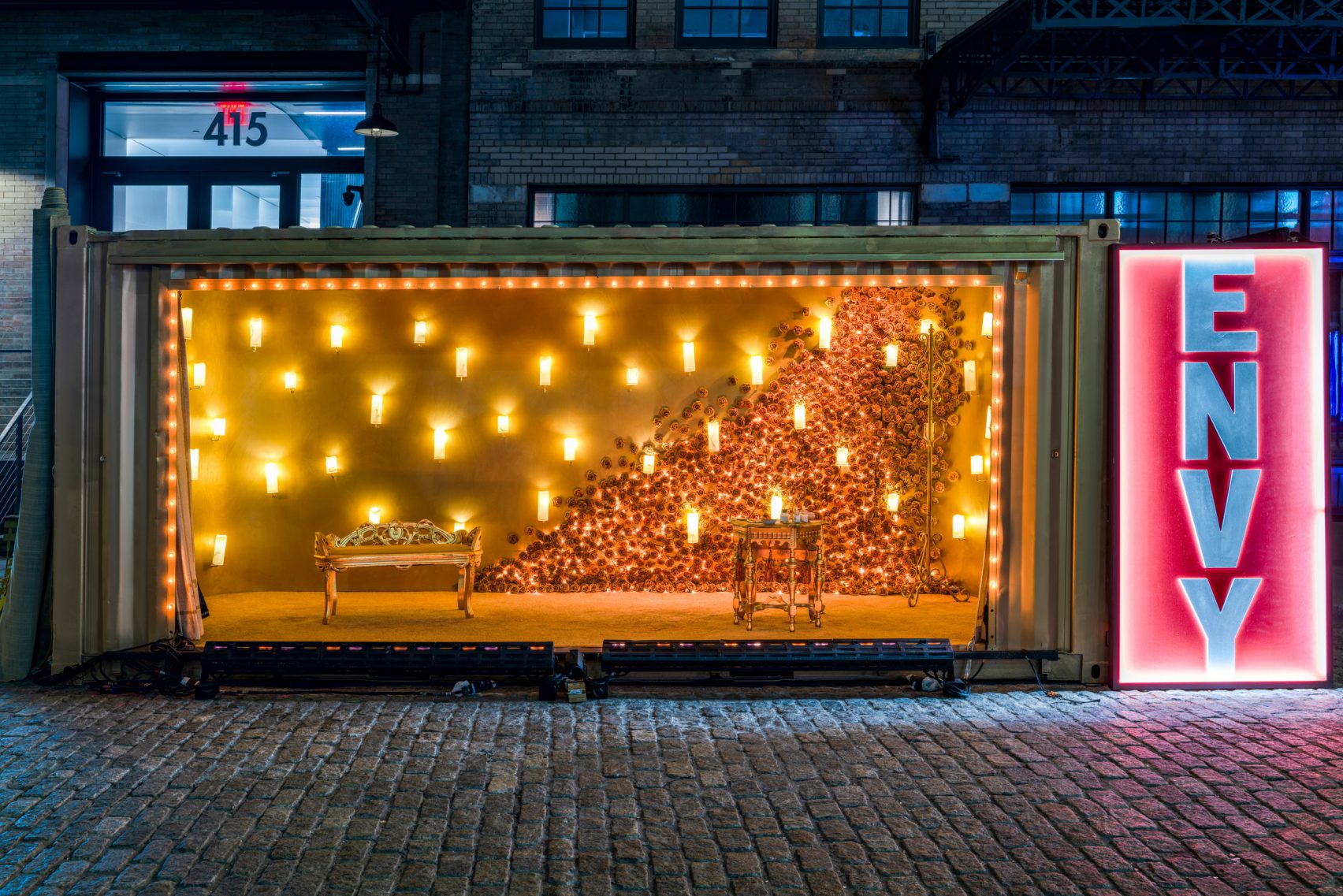 David Rockwell displays the seven deadly sins in shop windows