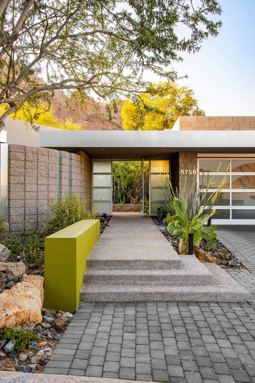 The house by Kendle Design Collaborative is in Arizona