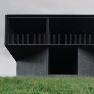 Edition Office completes black concrete home in rural Australia
