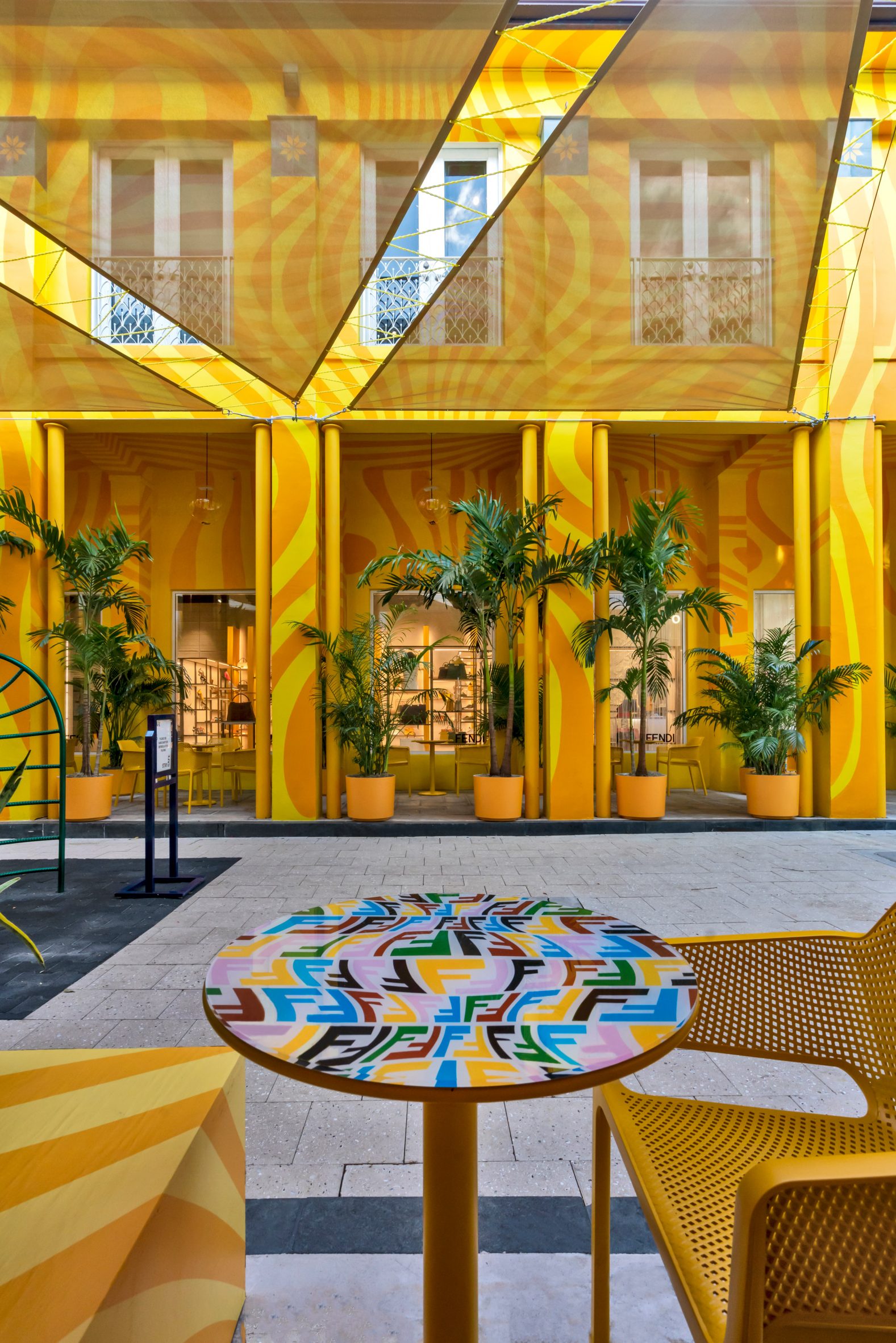 The Fendi Caffe Pop-Up Returns to Miami Design District – CR