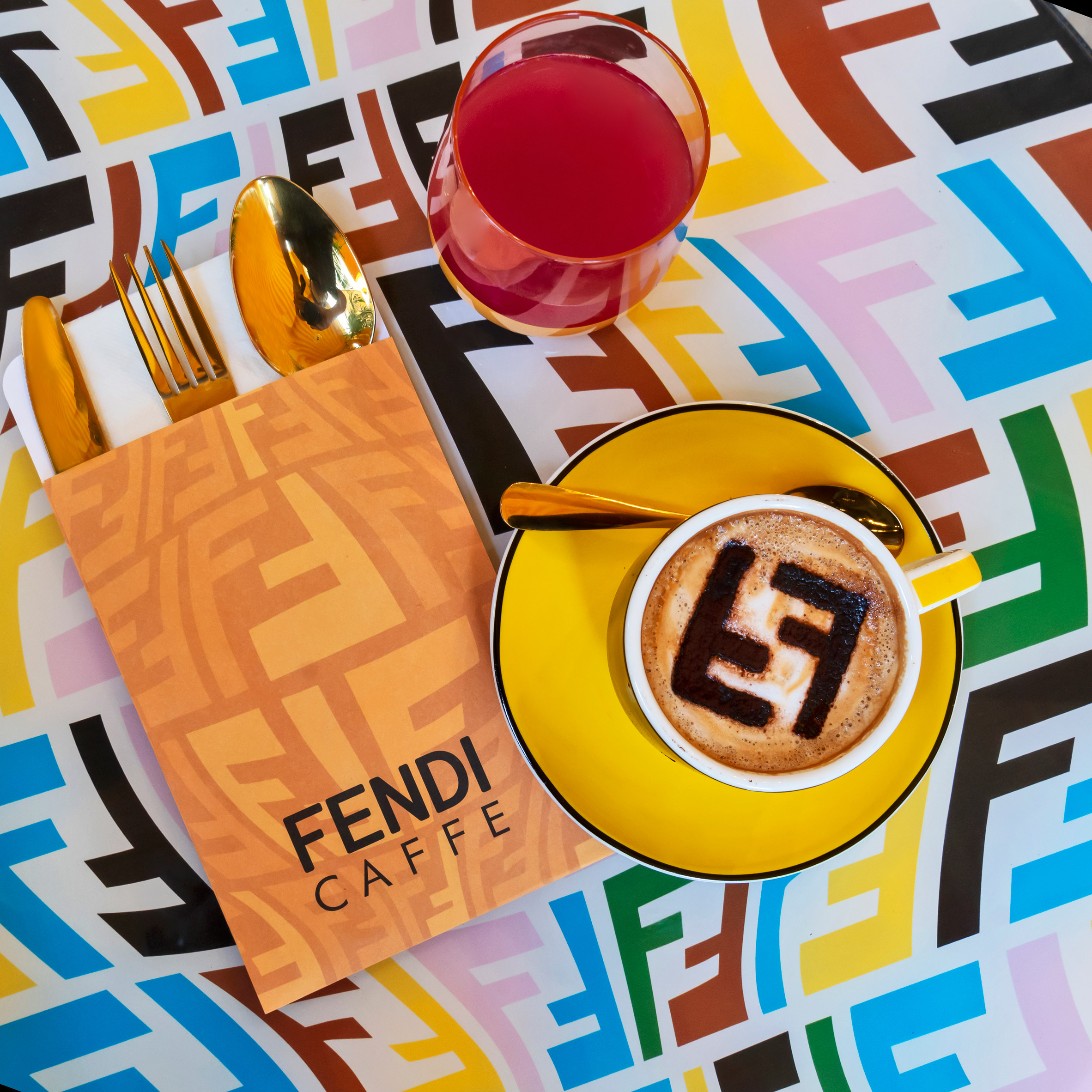 FENDI CAFFE - Summer 2021 Capsule Collection