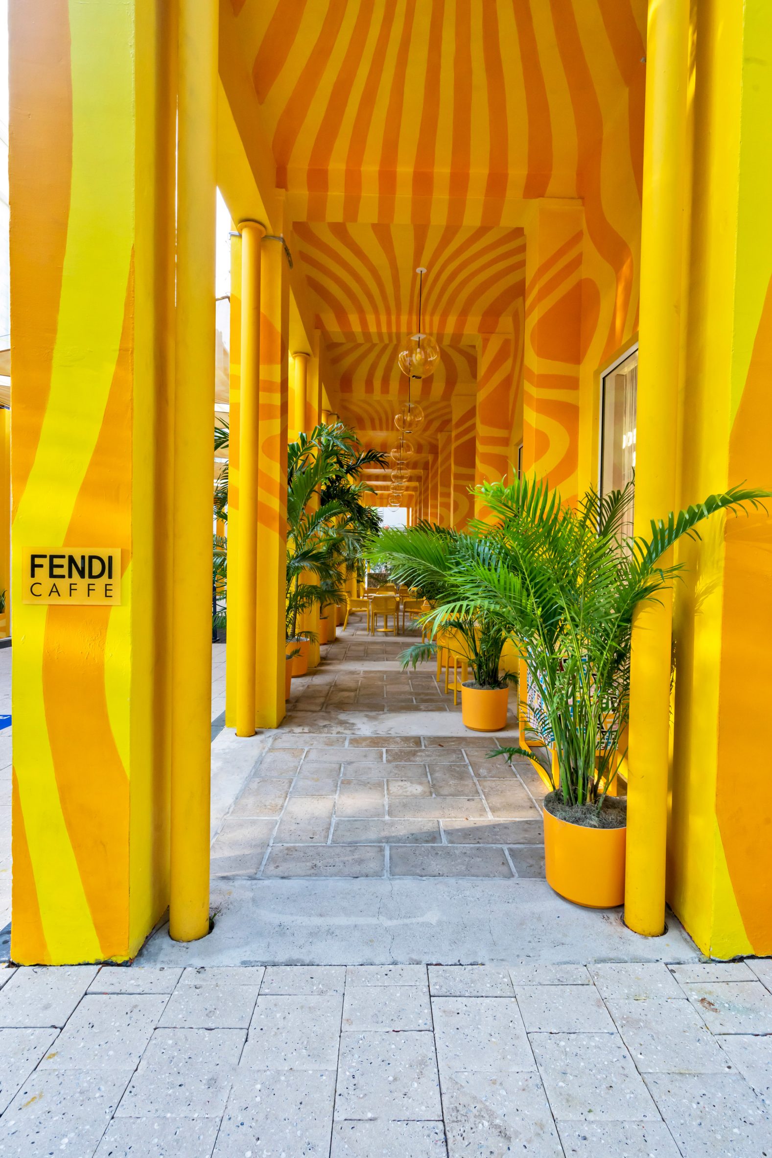 The Fendi Caffe was in Miami