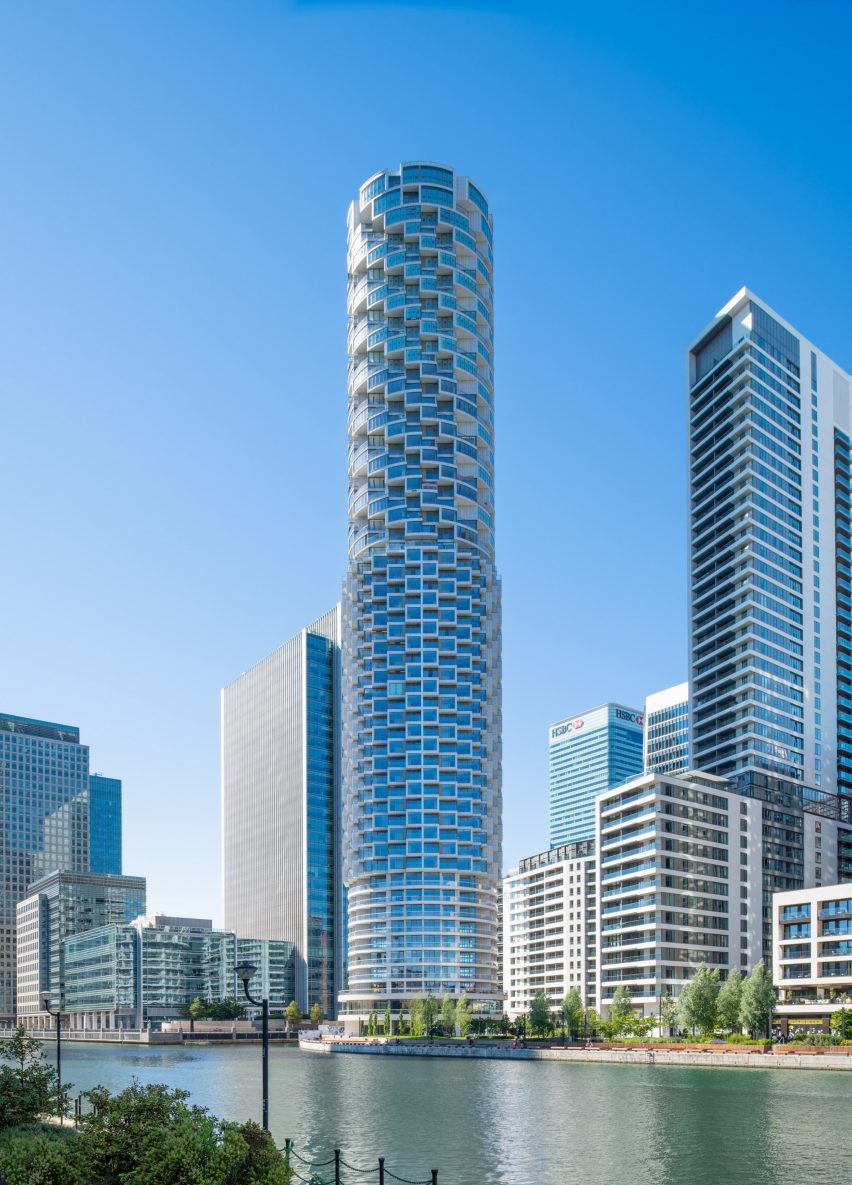 One Park Drive skyscraper by Herzog & de Meuron