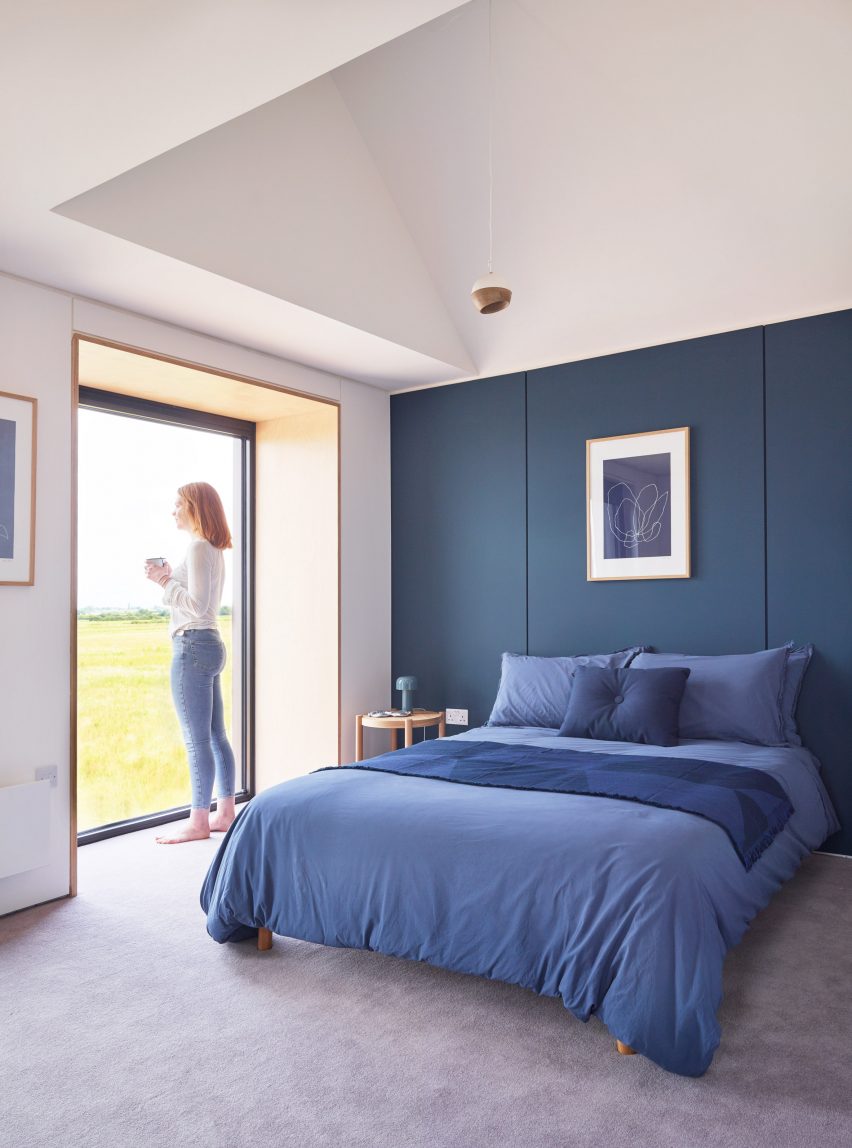 Town House show home bedroom at Inholm by House by Urban Splash