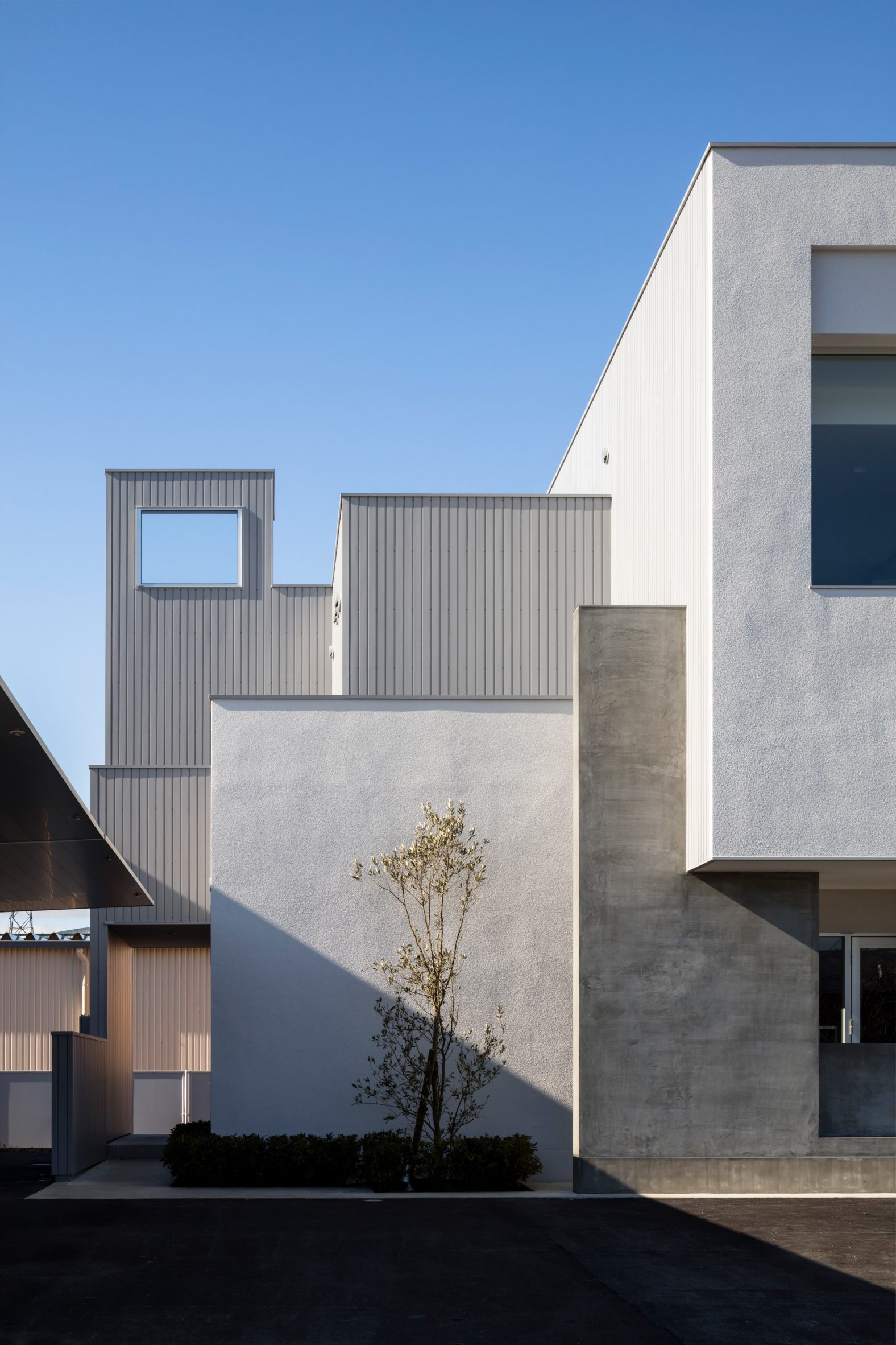 A geometric Japanese house