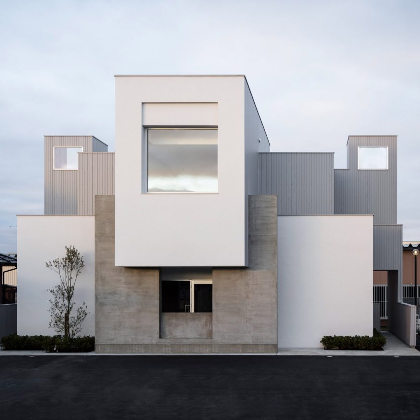 A geometric Japanese house