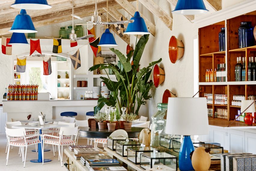 Hauser & Wirth Menorca has a colourful shop and canteen