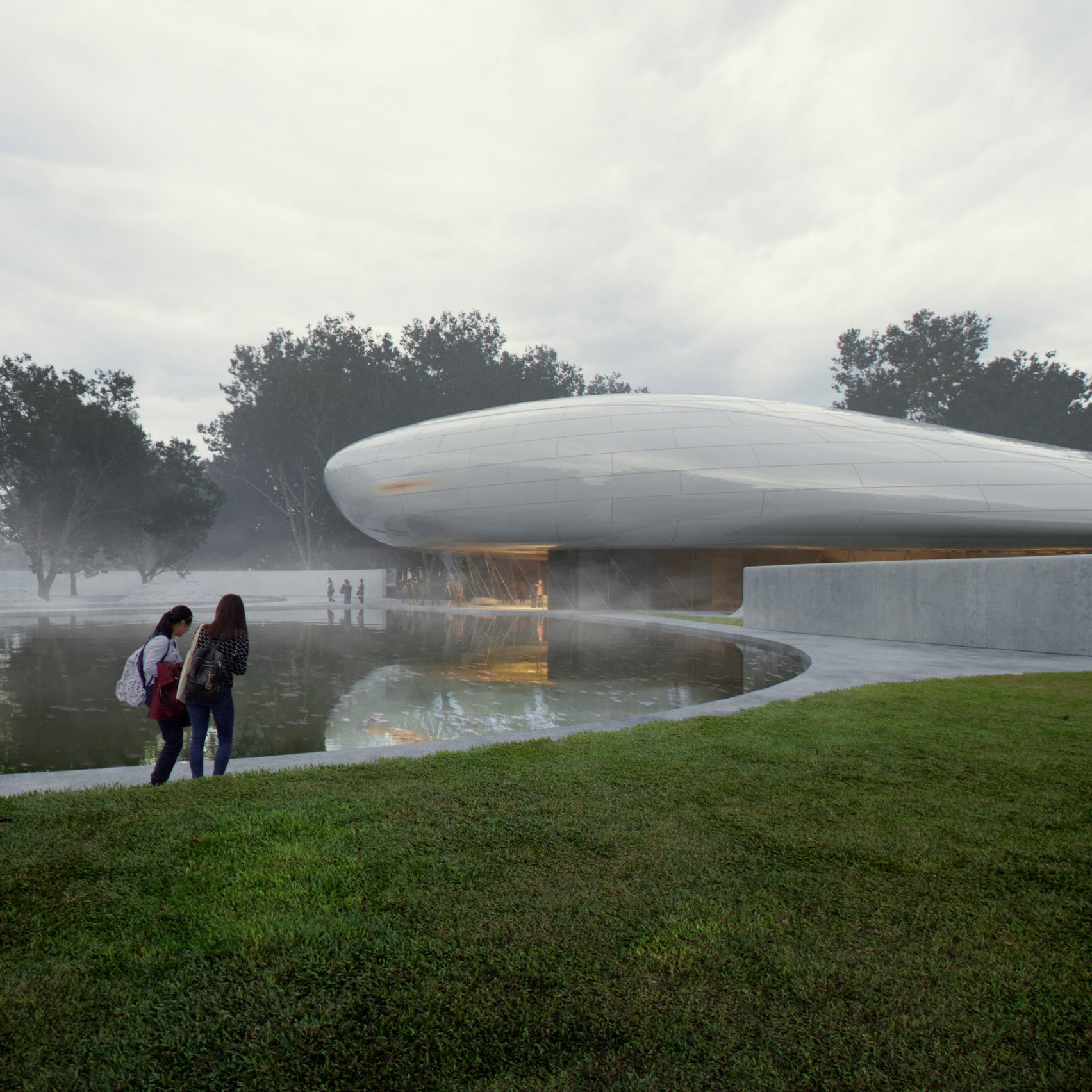 MAD designs Cloud Center in China to resemble a floating cloud