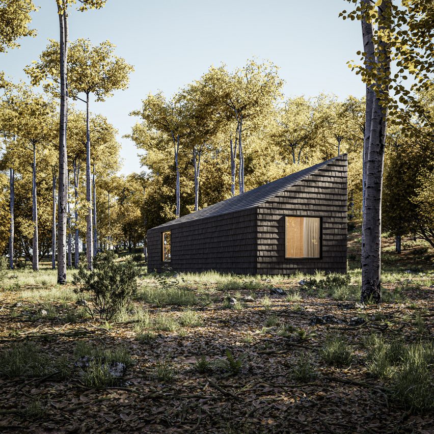 The cabins will function off-grid