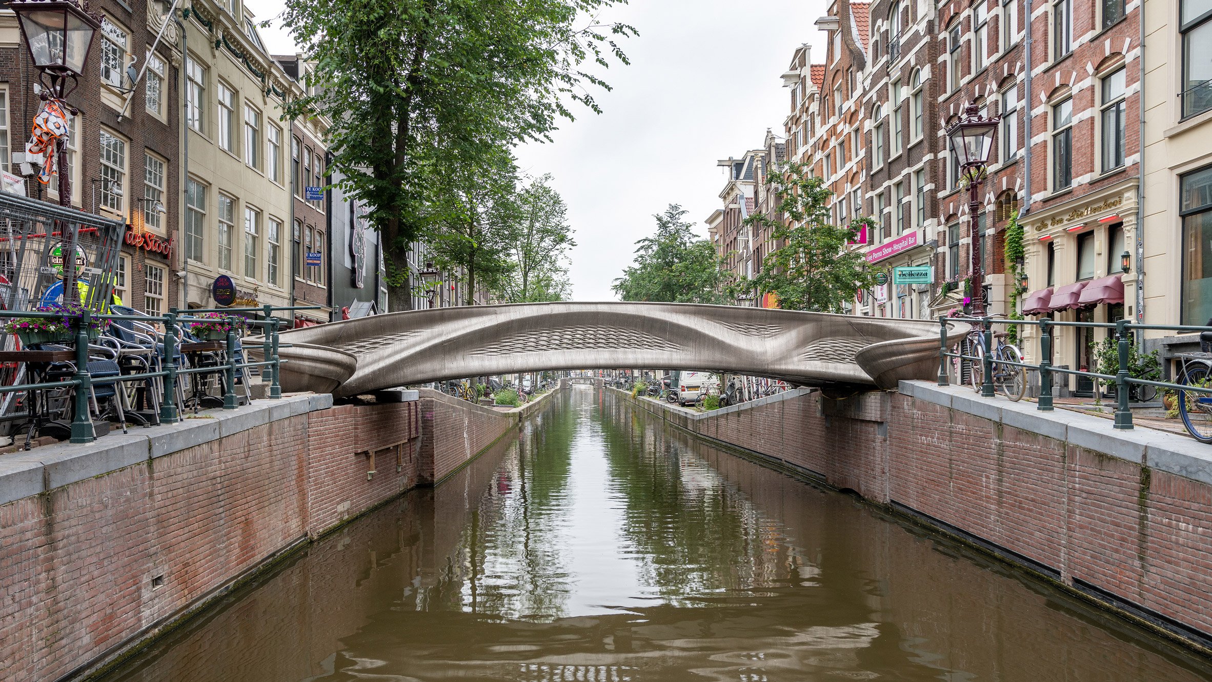 Long-awaited 3D-printed stainless steel opens in Amsterdam